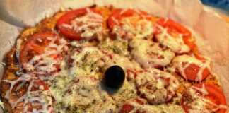 Κέτο πίτσα μαργαρίτα