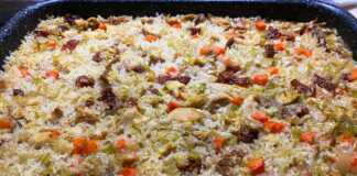 Κοτόπουλο με ρύζι (χειμωνιάτικη έκδοση) Κοτόπουλο με ρύζι