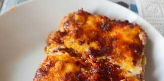 Λαζάνια ραγού με κιμά, μπεσαμέλ και πολλή τριμμένη παρμεζάνα