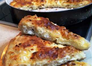 τυρόπιτα με σπιτικό φύλλο