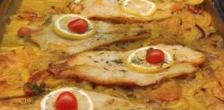 Φιλέτα Βακαλάου στο Φούρνο με πατάτες Φιλέτα Βακαλάου στο Φούρνο με πατάτες