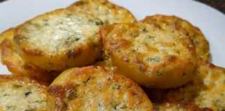 Σκορδοπατάτα με τυρί