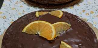 Σοκολατόπιτα Πορτοκάλι