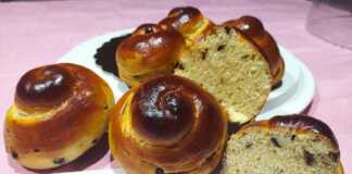 Γκουρμέ ψωμάκια με κομματάκια σοκολάτας