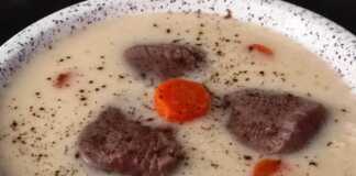 Γλώσσα μοσχαρίσια σούπα