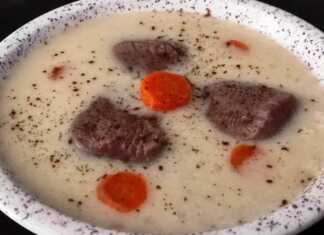 Γλώσσα μοσχαρίσια σούπα