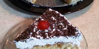 Τούρτα με κρέμα βανίλιας