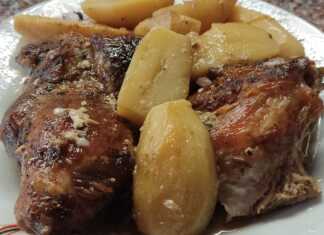 Χοιρινό με πατάτες στο φούρνο