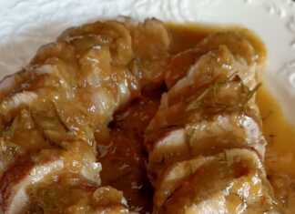 Χοιρινό φιλέτο με σάλτσα εσπεριδοειδών