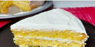 Κέικ καρότου με πορτοκάλι