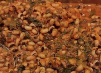 Μαυρομάτικα φασόλια με χόρτα