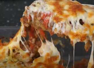 Au gratin μελιτζάνας με κιμά και ντομάτα