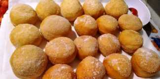 Μπομπέτες με κρέμα ή Νουτέλα