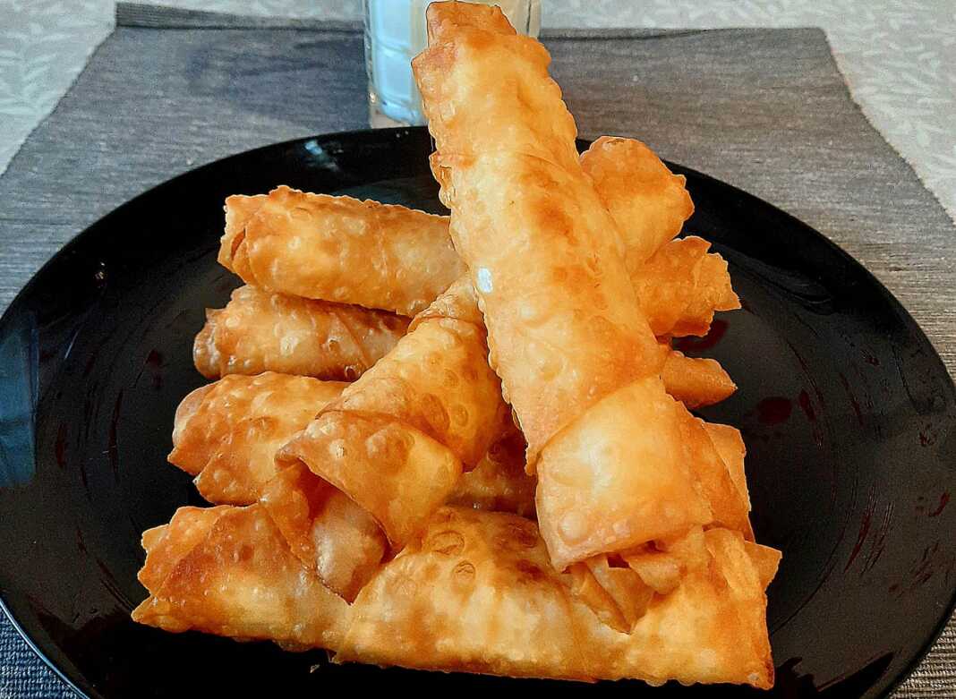 Φλογέρες με τυρί