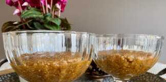 Χαλβάς αμυγδάλου με μέλι