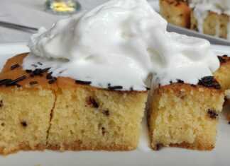 Υγρό Κέικ με τρούφα Σοκολάτας