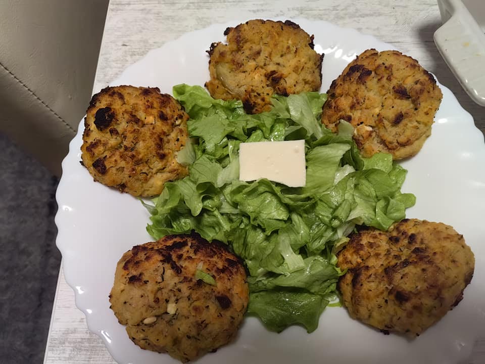 Κεφτεδάκια λαχανικών με τυρί