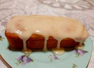 Κέικ με γλασσο λεμονιου