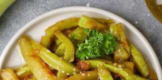 Κολοκυθάκια σε σάλτσα σκόρδου-σόγιας…η γεύση τους είναι φανταστική Лариса Рубцова