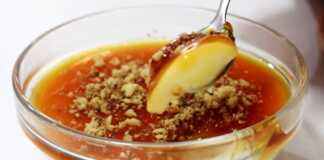 Κρέμα με Σάλτσα Καραμέλας