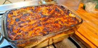 Λαζάνια στο φούρνο