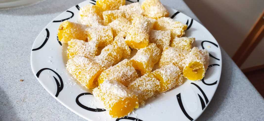 Λουκούμι με άρωμα μανταρίνι