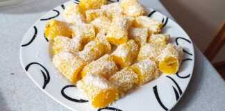 Λουκούμι με άρωμα μανταρίνι