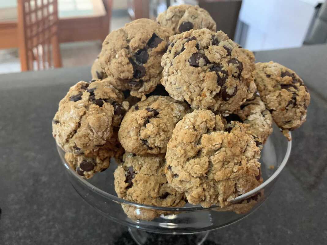 Μπισκότα βρώμης με μπανάνα