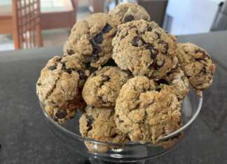 Μπισκότα βρώμης με μπανάνα