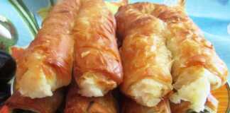 Μπουρέκια με τυρί ή σπανάκι Νηστίσιμα