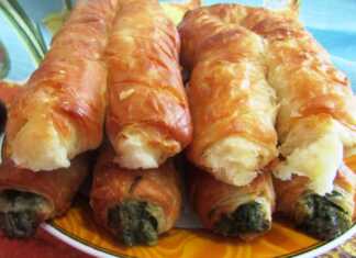 Μπουρέκια με τυρί ή σπανάκι Νηστίσιμα