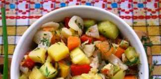 Λαχανικά με κολοκυθάκια και πατάτες