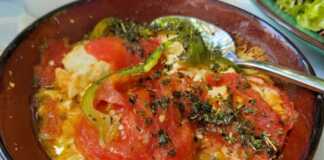 Σαγανάκι με φέτα και πιπεριά