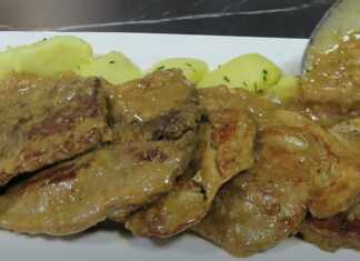 Χοιρινές μπριζόλες με σάλτσα μουστάρδας