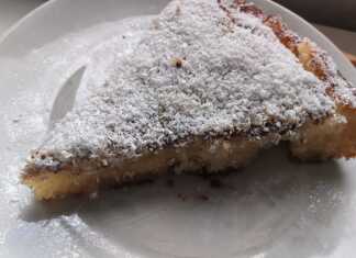 Σιροπιασμένο κέικ καρύδας