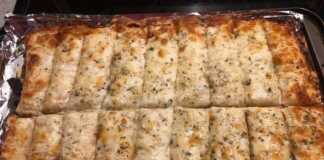 Σπιτικά κριτσίνια με σκόρδο