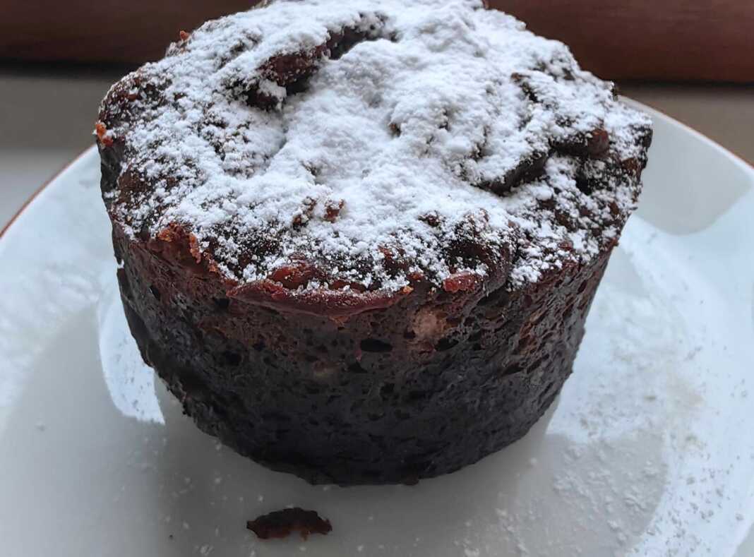 Muffins από χαρουπάλευρο χωρίς γλουτένη