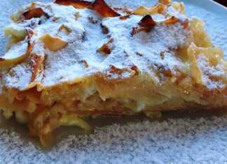 Γαλατόπιτα με χυλοπίτες