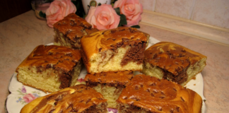 Κέικ δίχρωμο