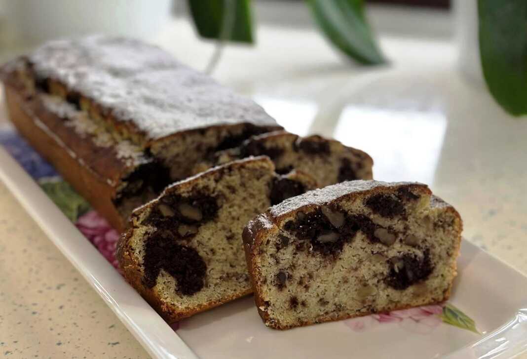 keikKeto Κεκάκι με καρύδι χωρίς υδατάνθρακες