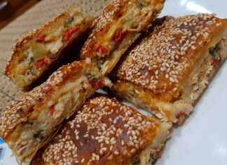 Κοτόπιτα με έτοιμο φύλλο σφολιάτας