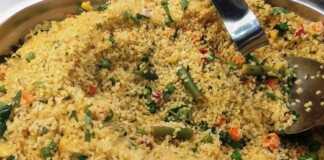 Σαλάτα κους κους με λαχανικά Σαλάτα κους κους με λαχανικά