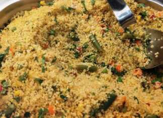 Σαλάτα κους κους με λαχανικά