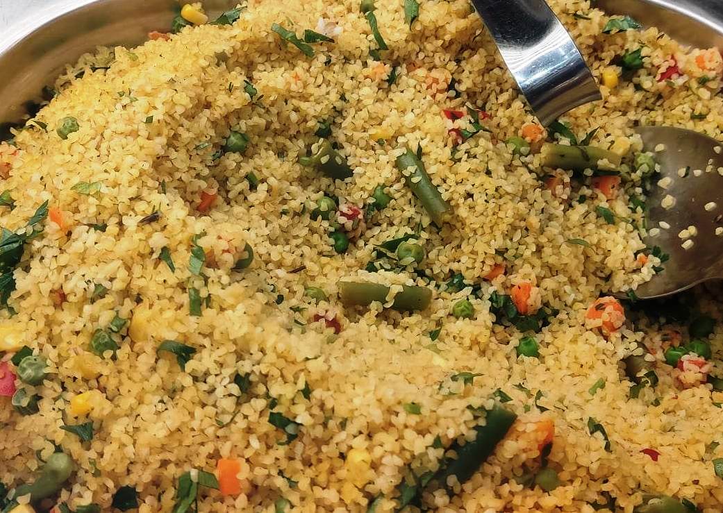 kouskous Σαλάτα κους κους με λαχανικά