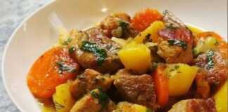 Πατάτες με κρέας στην κατσαρόλα Πατάτες με κρέας στην κατσαρόλα