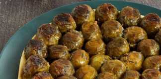 Λαχανάκια Βρυξελλών στο φούρνο