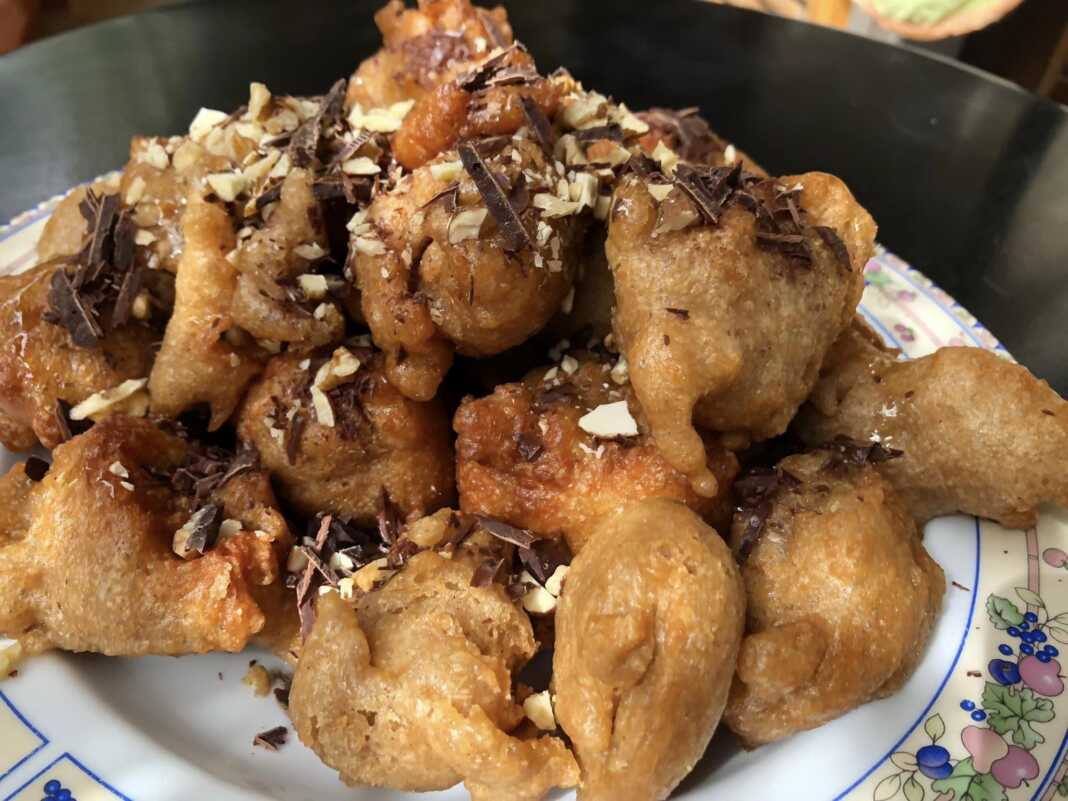 Λουκουμάδες με αλεύρι Αμυγδάλου