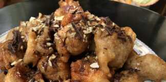 Λουκουμάδες με αλεύρι Αμυγδάλου