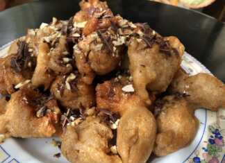 Λουκουμάδες με αλεύρι Αμυγδάλου