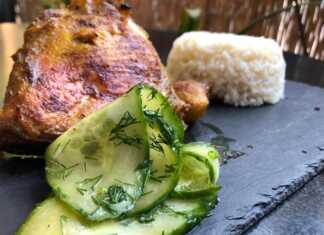 Μαρινάτο κοτόπουλο με σάλτσα μελιού